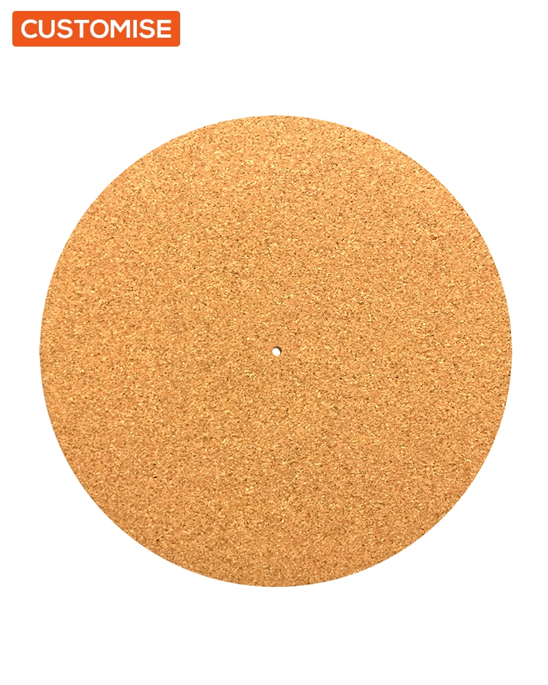Custom Printed Cork Turntable Slipmats design yours now!