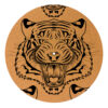 Angry tiger cork slipmat