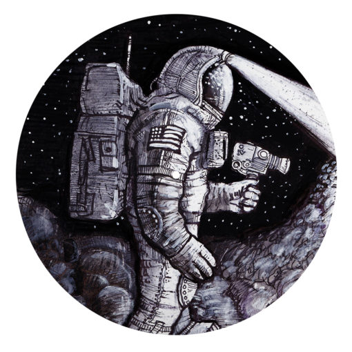 Astronaut Turntable Slipmats