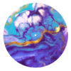 Cloud Marble Turntable Slipmats