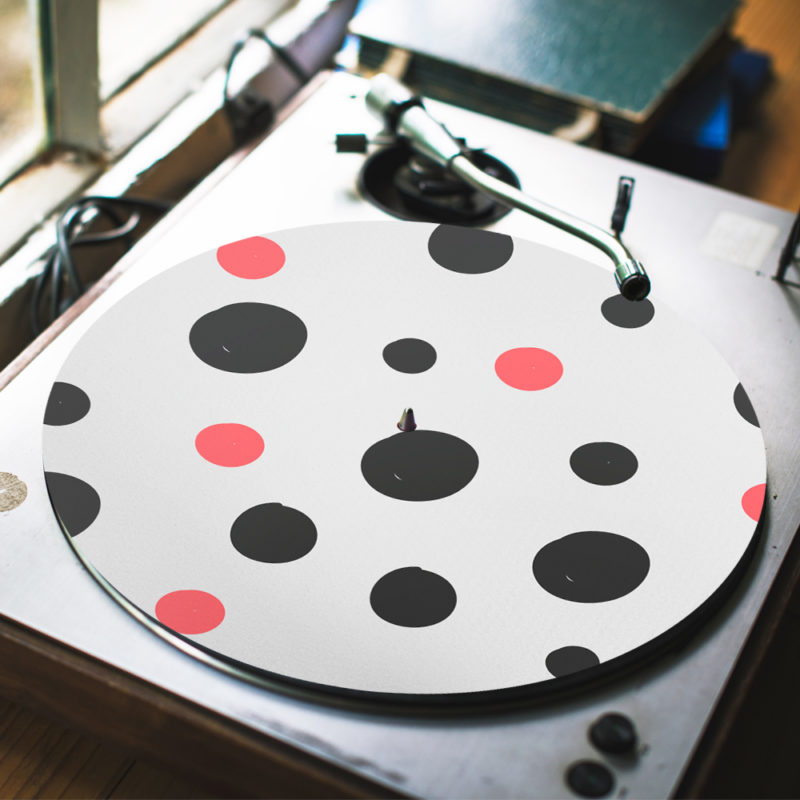 Dots Turntable Slipmats Custom Printed Turntable Slipmats 12" / 7"