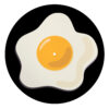 Fried Eggs Turntable Slipmats