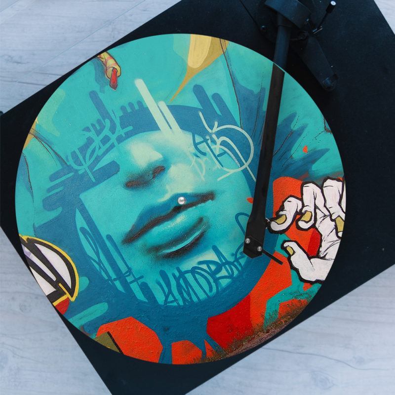 Graffiti Splash Turntable Slipmats Custom Printed Turntable Slipmats