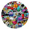 Graffiti Turntable Slipmats