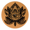 Lotus Eye Cork Slipmats