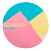 Personalised Name Turntable Slipmats - Multicolour