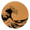 The Great Wave Cork Slipmats