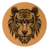 Tiger Mandala Cork Slipmats