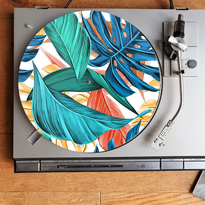 Tropical Turntable Slipmats Custom Printed Turntable Slipmats 12" / 7"