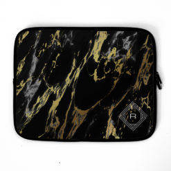 Black & Gold Laptop & Tablet Case