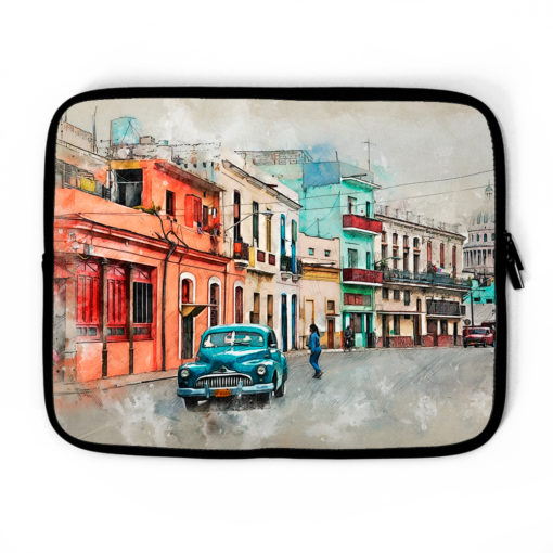 Cuba Mural Laptop & Tablet Case