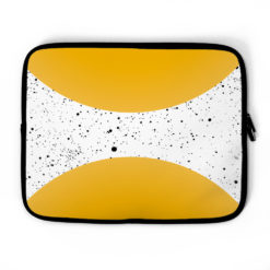 Monochrome Mustard Laptop & Tablet Case