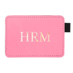 Pink Watercolour Credit Card Holder