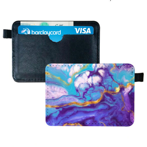 Cloud Marble Credit Card Holder