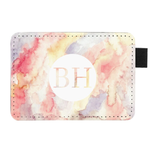 Watercolour Credit Card Holder