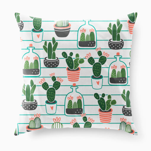 Cactus Illustration Cushion