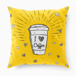 I love Coffee Cushion
