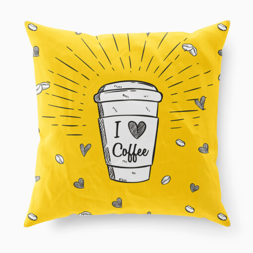 I love Coffee Cushion