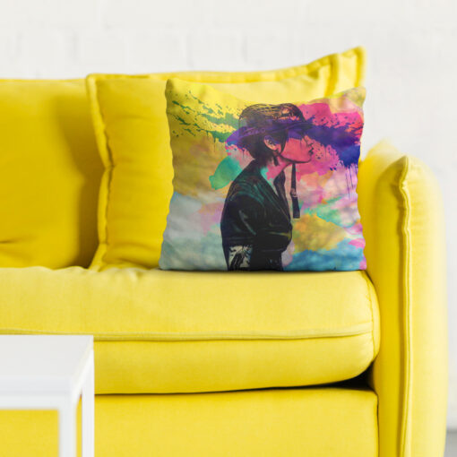 Tie Dye Mural Cushion - Image 4
