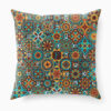 Monogram Ethnic Mandala Cushion