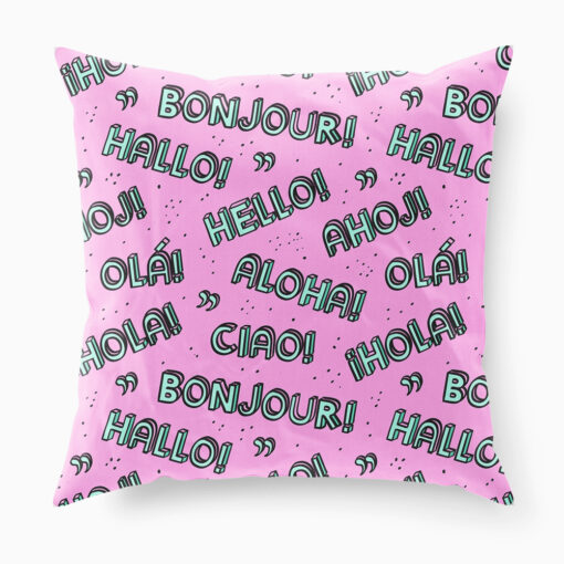 Aloha Pink Cushion