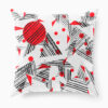 Japanese Abstract Cushion