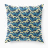 Japanese Waves Cushion