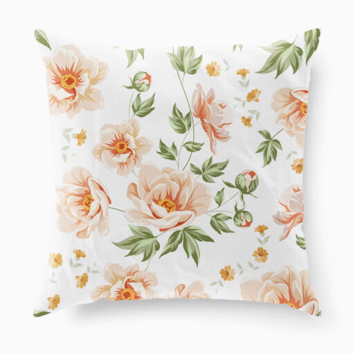 Light Floral Cushion