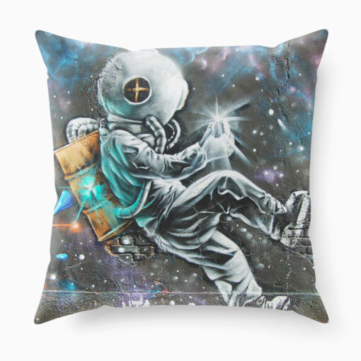 Space Graffiti Cushion