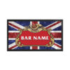 Personalised Union Jack Bar Runner