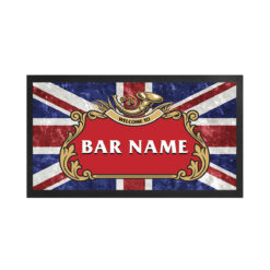 Personalised Union Jack Bar Runner